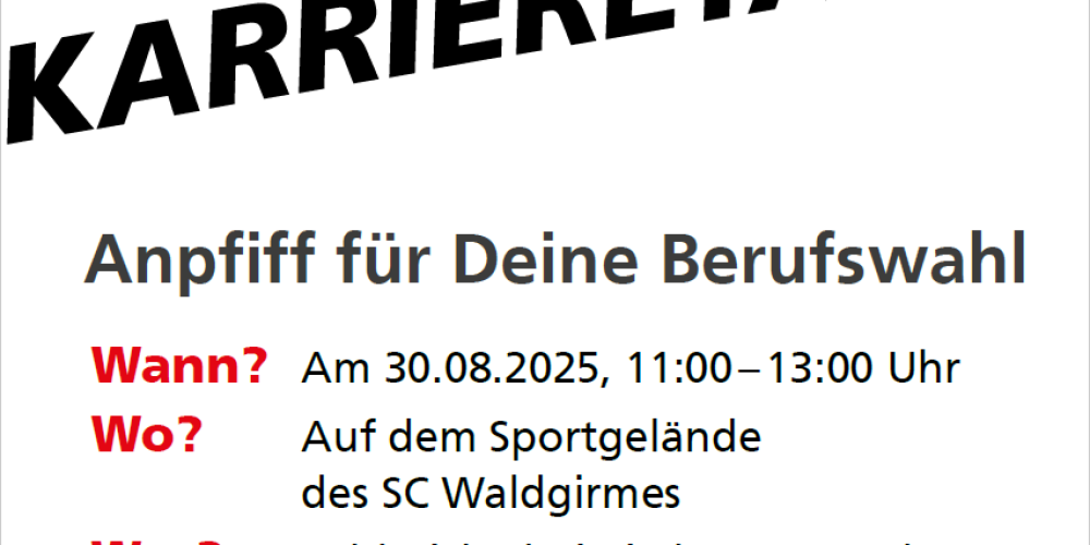 Ausbildungsmesse / Karrieretag / Jobday 2025